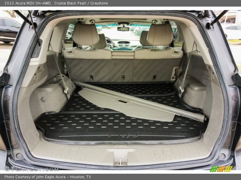 Crystal Black Pearl / Graystone 2013 Acura MDX SH-AWD