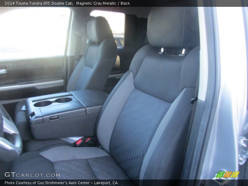 Magnetic Gray Metallic / Black 2014 Toyota Tundra SR5 Double Cab