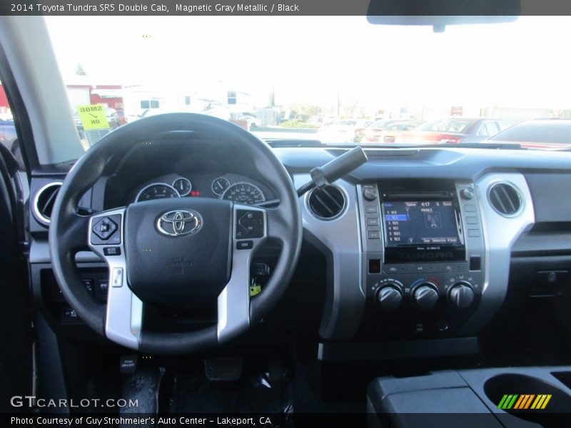 Magnetic Gray Metallic / Black 2014 Toyota Tundra SR5 Double Cab