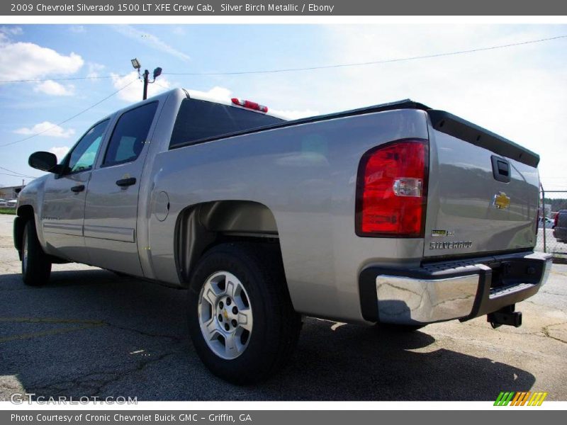 Silver Birch Metallic / Ebony 2009 Chevrolet Silverado 1500 LT XFE Crew Cab