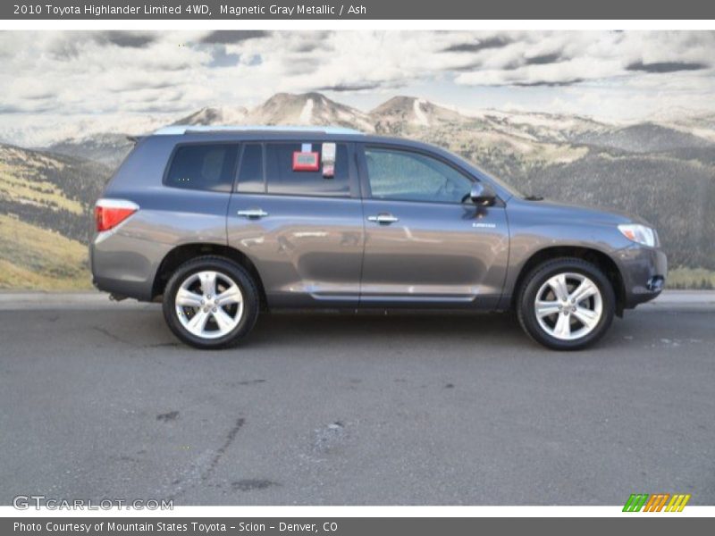 Magnetic Gray Metallic / Ash 2010 Toyota Highlander Limited 4WD