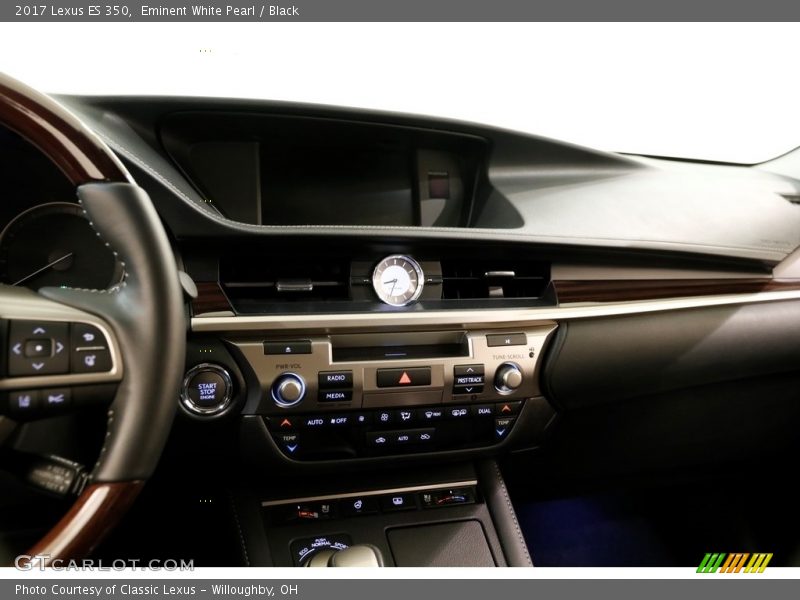 Eminent White Pearl / Black 2017 Lexus ES 350