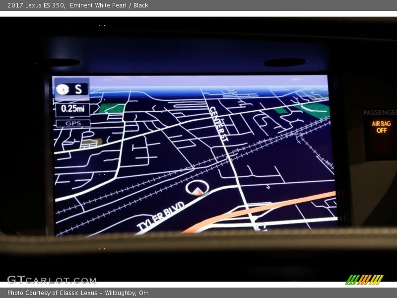 Eminent White Pearl / Black 2017 Lexus ES 350