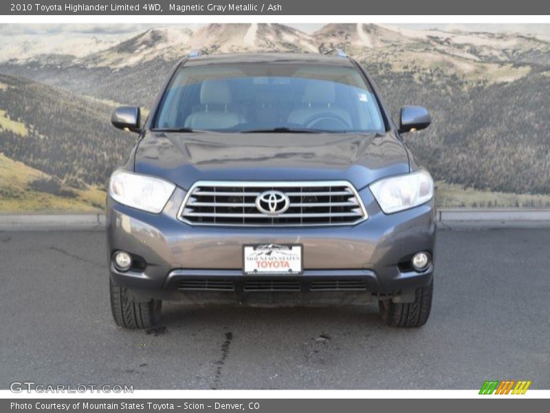 Magnetic Gray Metallic / Ash 2010 Toyota Highlander Limited 4WD