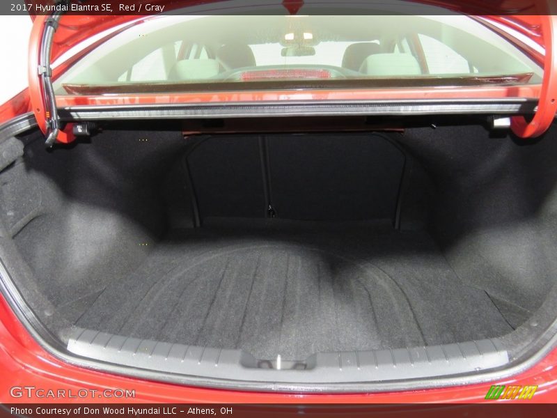 Red / Gray 2017 Hyundai Elantra SE