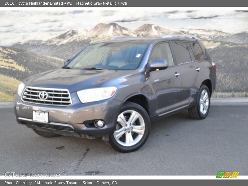 Magnetic Gray Metallic / Ash 2010 Toyota Highlander Limited 4WD