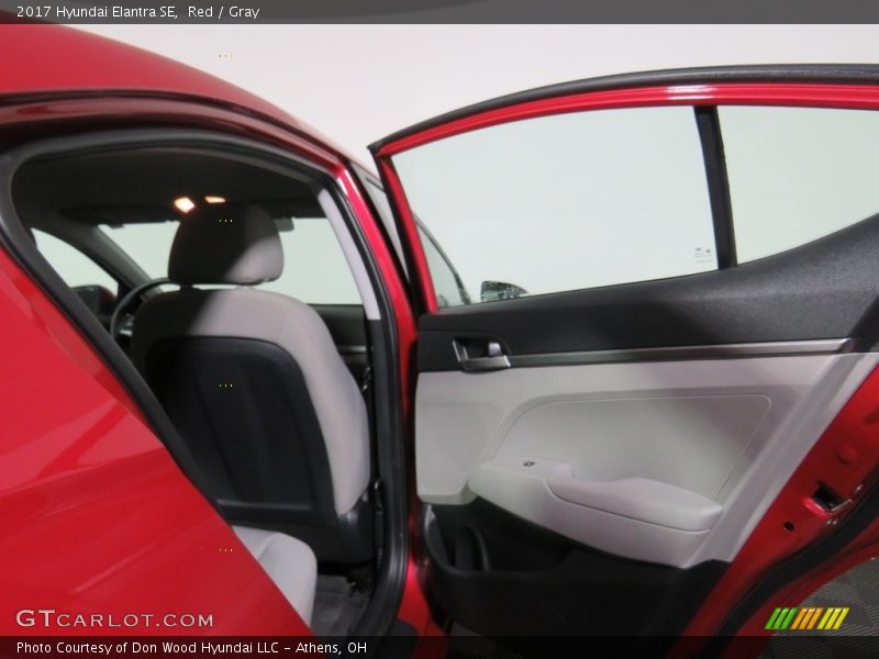 Red / Gray 2017 Hyundai Elantra SE