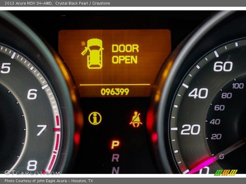 Crystal Black Pearl / Graystone 2013 Acura MDX SH-AWD