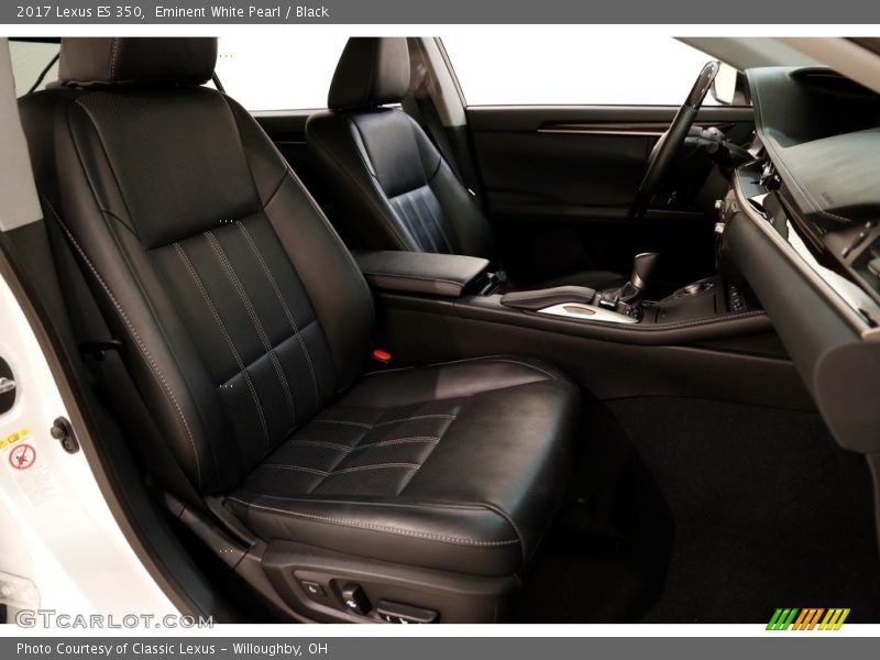 Eminent White Pearl / Black 2017 Lexus ES 350