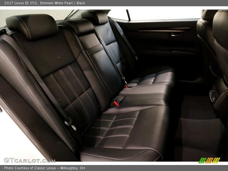 Eminent White Pearl / Black 2017 Lexus ES 350