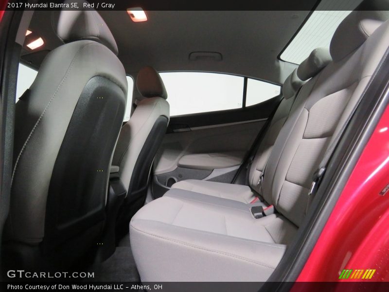 Red / Gray 2017 Hyundai Elantra SE