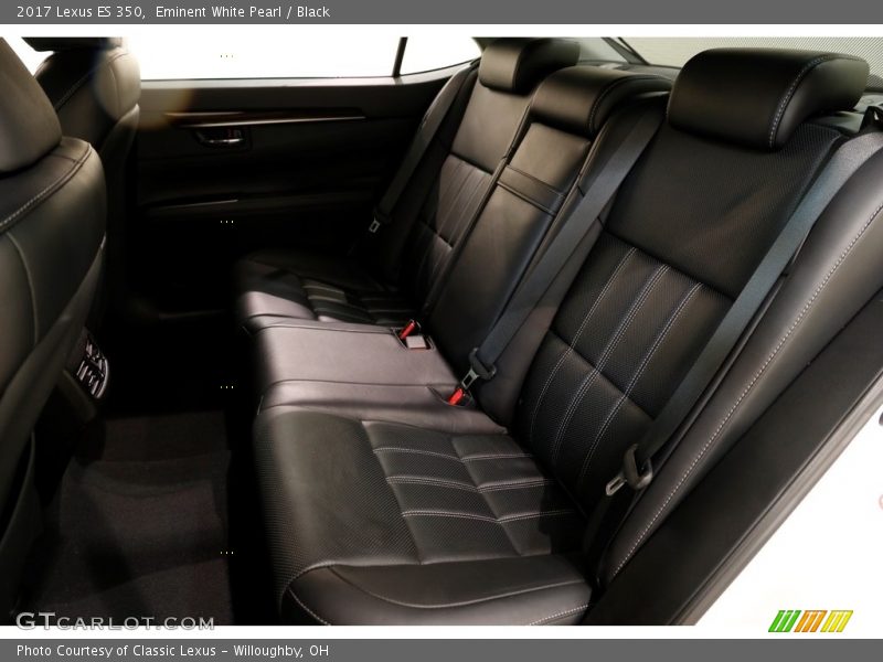 Eminent White Pearl / Black 2017 Lexus ES 350