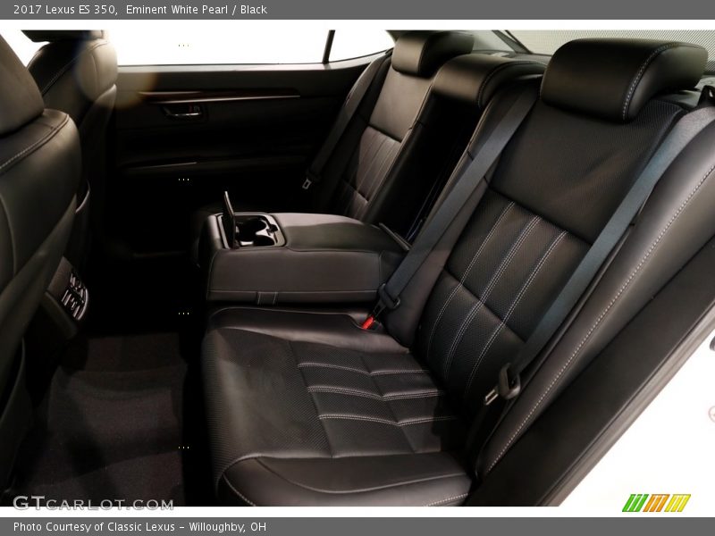 Eminent White Pearl / Black 2017 Lexus ES 350