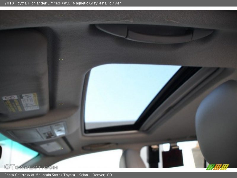 Magnetic Gray Metallic / Ash 2010 Toyota Highlander Limited 4WD