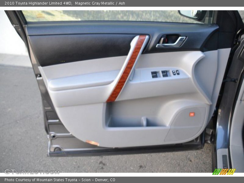 Magnetic Gray Metallic / Ash 2010 Toyota Highlander Limited 4WD