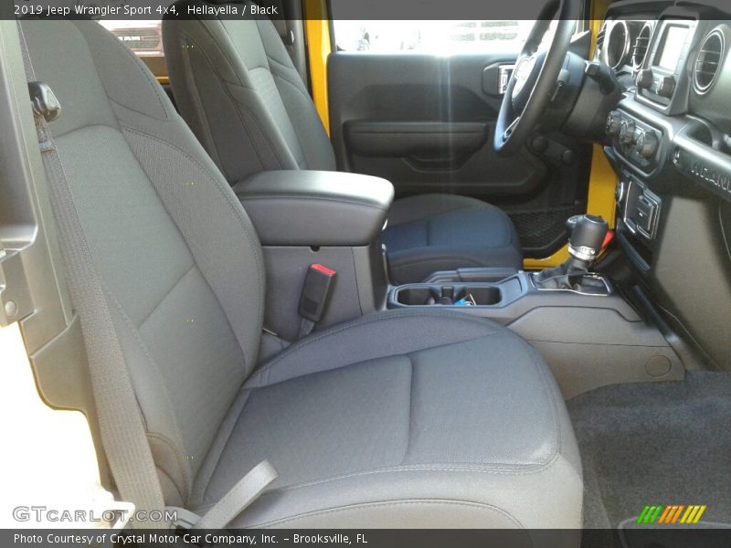 Hellayella / Black 2019 Jeep Wrangler Sport 4x4