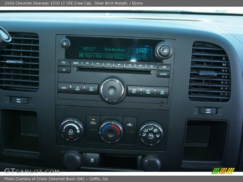 Silver Birch Metallic / Ebony 2009 Chevrolet Silverado 1500 LT XFE Crew Cab
