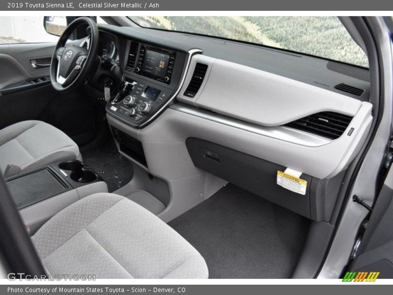 Celestial Silver Metallic / Ash 2019 Toyota Sienna LE