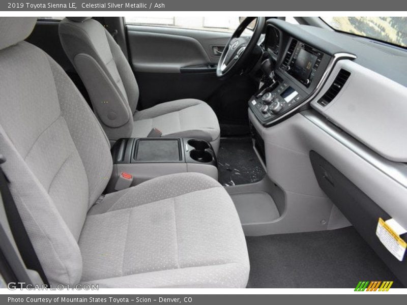 Celestial Silver Metallic / Ash 2019 Toyota Sienna LE