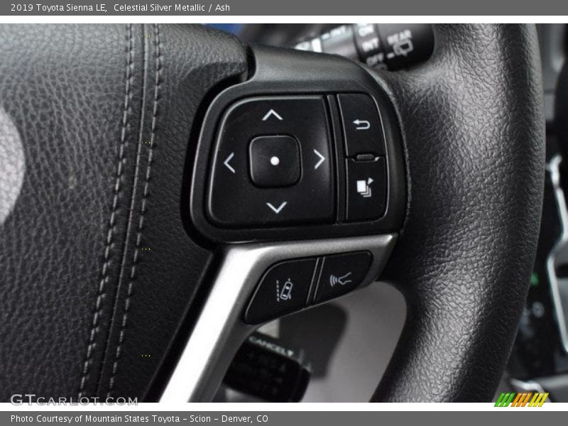 Celestial Silver Metallic / Ash 2019 Toyota Sienna LE