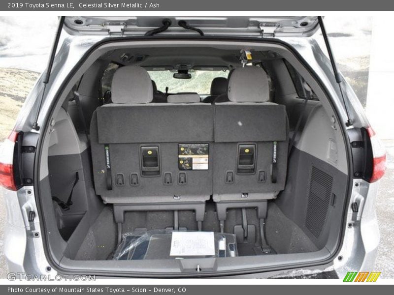 Celestial Silver Metallic / Ash 2019 Toyota Sienna LE