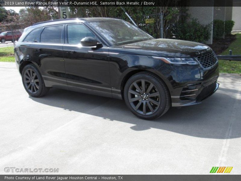 Santorini Black Metallic / Ebony 2019 Land Rover Range Rover Velar R-Dynamic HSE