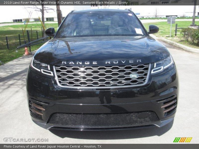 Santorini Black Metallic / Ebony 2019 Land Rover Range Rover Velar R-Dynamic HSE