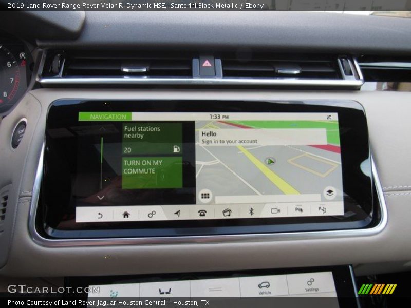 Santorini Black Metallic / Ebony 2019 Land Rover Range Rover Velar R-Dynamic HSE