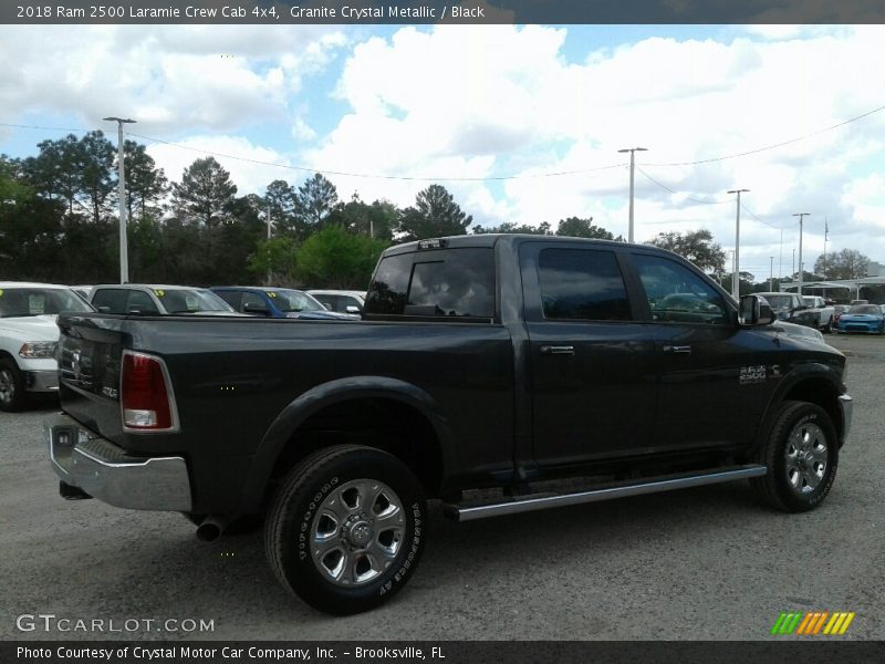 Granite Crystal Metallic / Black 2018 Ram 2500 Laramie Crew Cab 4x4
