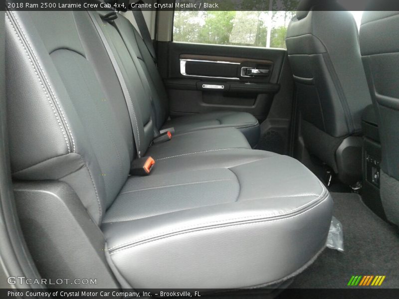 Granite Crystal Metallic / Black 2018 Ram 2500 Laramie Crew Cab 4x4