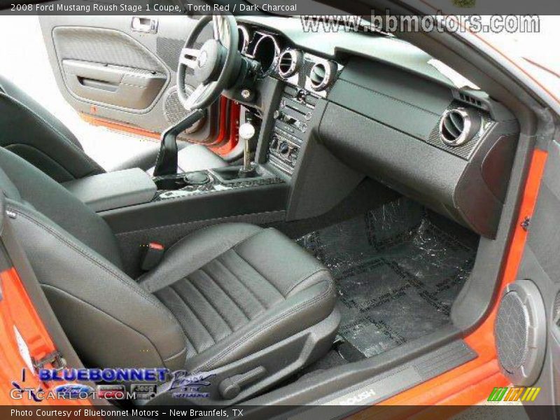 Torch Red / Dark Charcoal 2008 Ford Mustang Roush Stage 1 Coupe