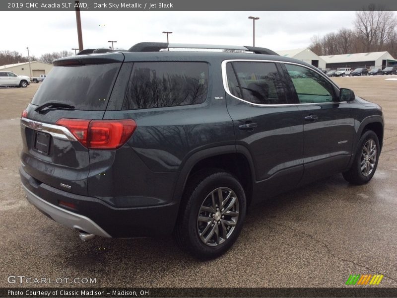 Dark Sky Metallic / Jet Black 2019 GMC Acadia SLT AWD