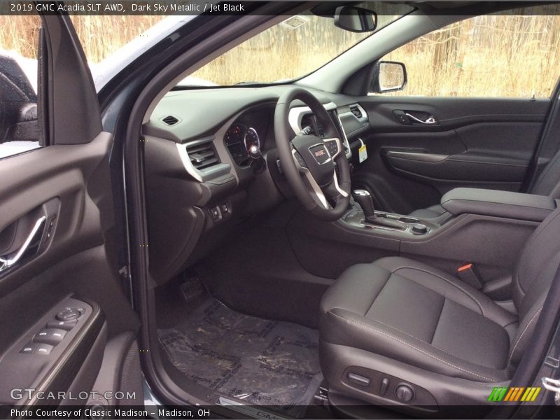 Dark Sky Metallic / Jet Black 2019 GMC Acadia SLT AWD