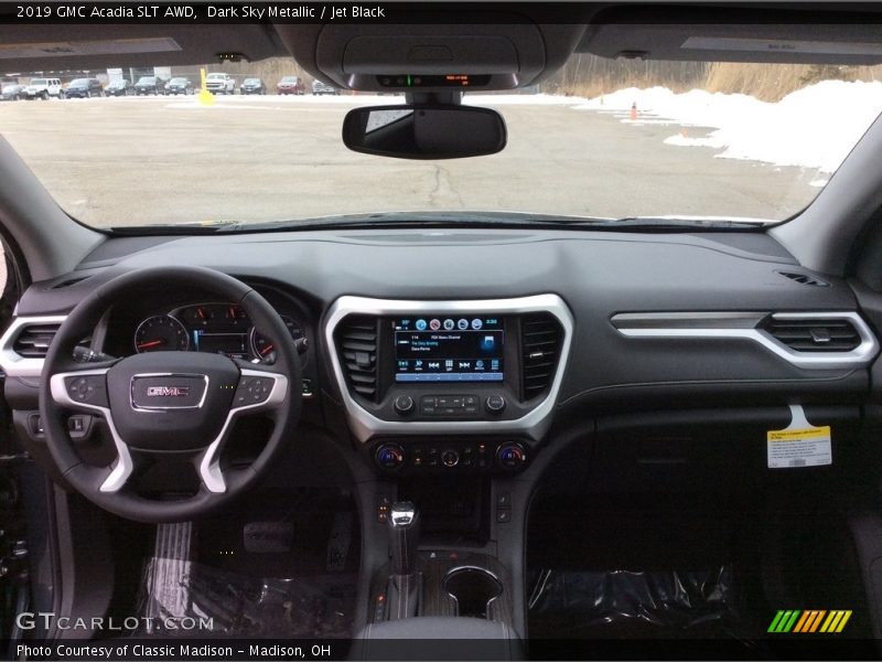 Dark Sky Metallic / Jet Black 2019 GMC Acadia SLT AWD