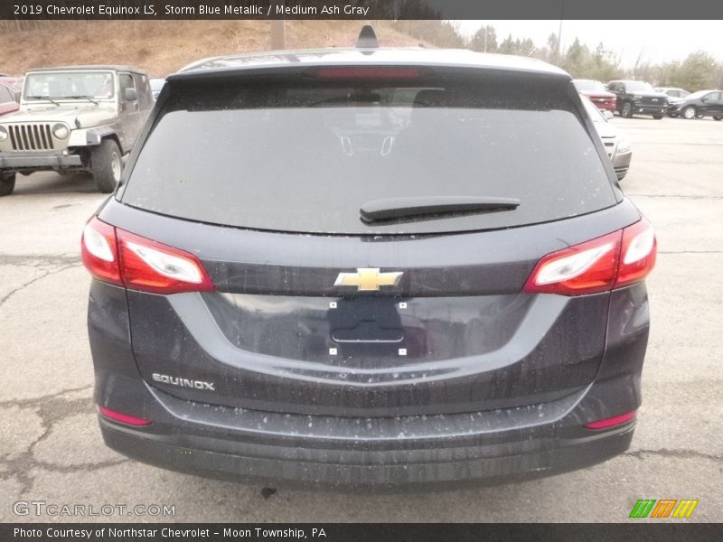 Storm Blue Metallic / Medium Ash Gray 2019 Chevrolet Equinox LS