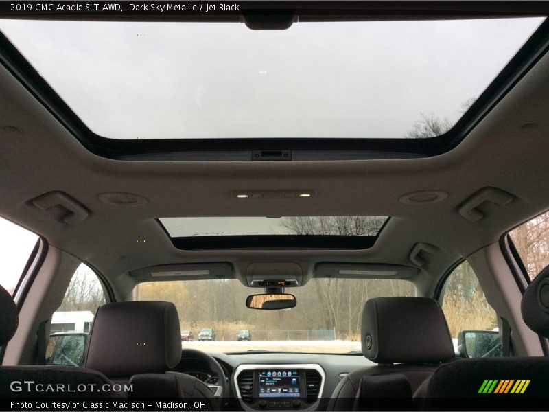 Dark Sky Metallic / Jet Black 2019 GMC Acadia SLT AWD
