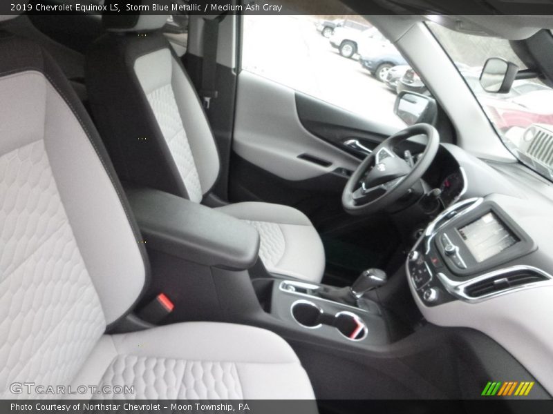Storm Blue Metallic / Medium Ash Gray 2019 Chevrolet Equinox LS