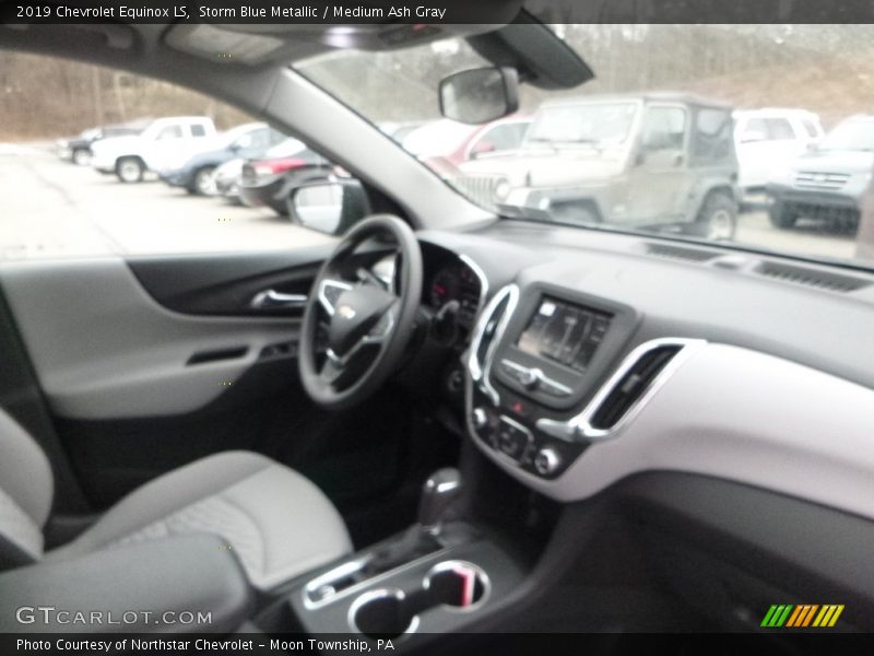 Storm Blue Metallic / Medium Ash Gray 2019 Chevrolet Equinox LS