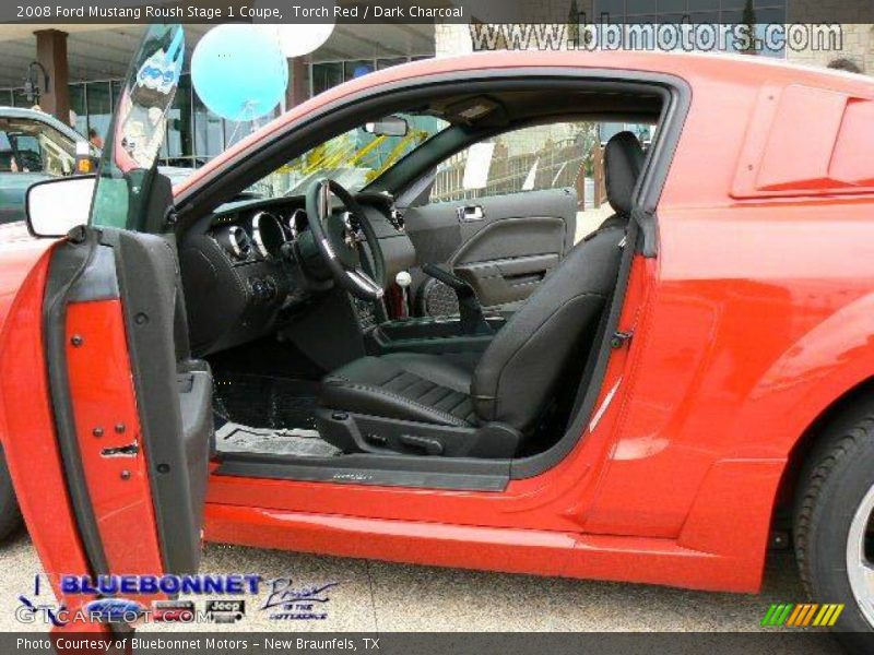 Torch Red / Dark Charcoal 2008 Ford Mustang Roush Stage 1 Coupe