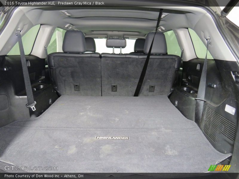 Predawn Gray Mica / Black 2016 Toyota Highlander XLE