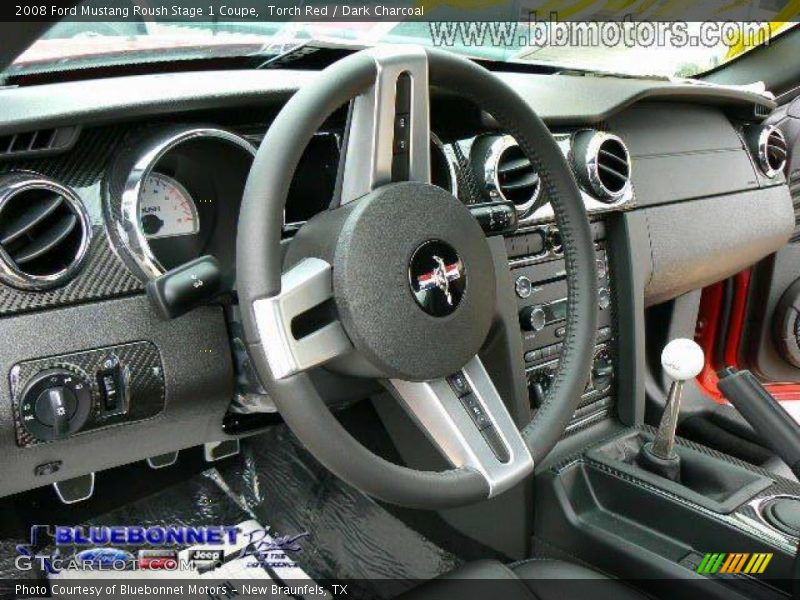 Torch Red / Dark Charcoal 2008 Ford Mustang Roush Stage 1 Coupe