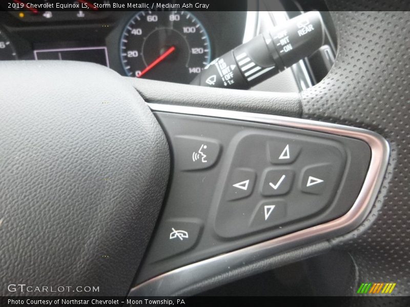 Storm Blue Metallic / Medium Ash Gray 2019 Chevrolet Equinox LS