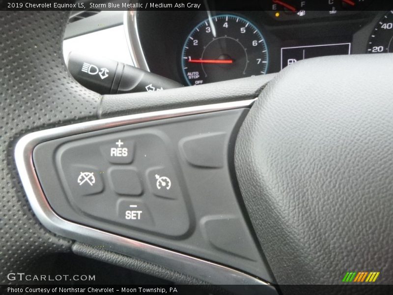 Storm Blue Metallic / Medium Ash Gray 2019 Chevrolet Equinox LS