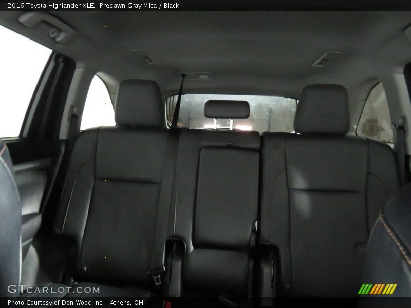 Predawn Gray Mica / Black 2016 Toyota Highlander XLE