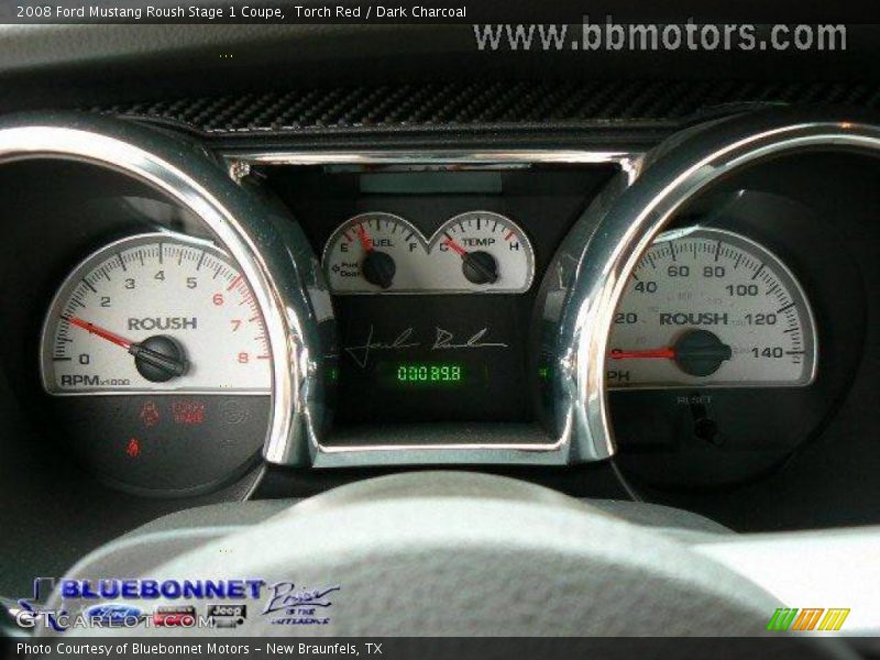 Torch Red / Dark Charcoal 2008 Ford Mustang Roush Stage 1 Coupe
