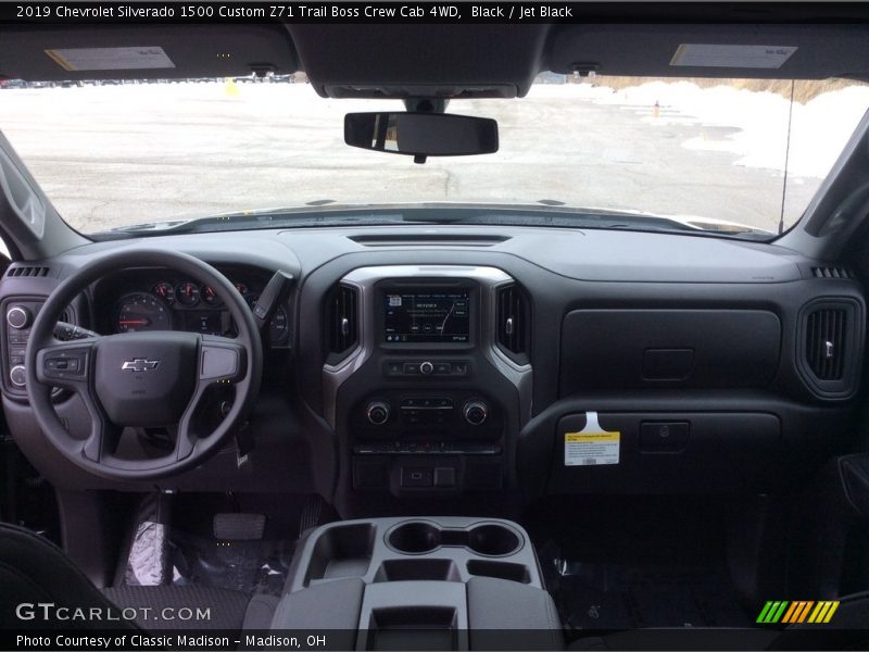 Black / Jet Black 2019 Chevrolet Silverado 1500 Custom Z71 Trail Boss Crew Cab 4WD