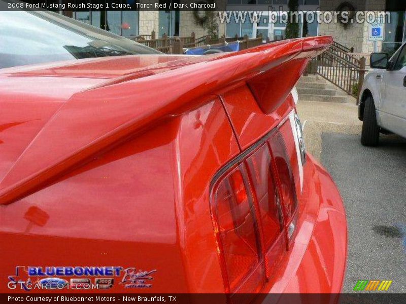 Torch Red / Dark Charcoal 2008 Ford Mustang Roush Stage 1 Coupe