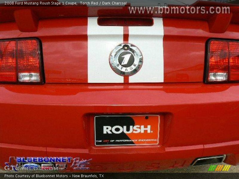 Torch Red / Dark Charcoal 2008 Ford Mustang Roush Stage 1 Coupe