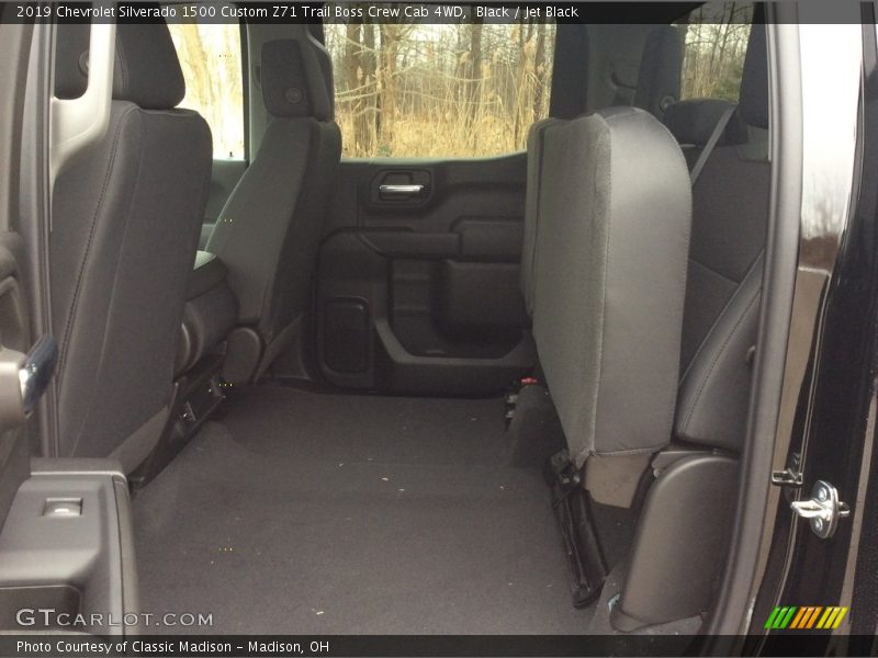 Rear Seat of 2019 Silverado 1500 Custom Z71 Trail Boss Crew Cab 4WD