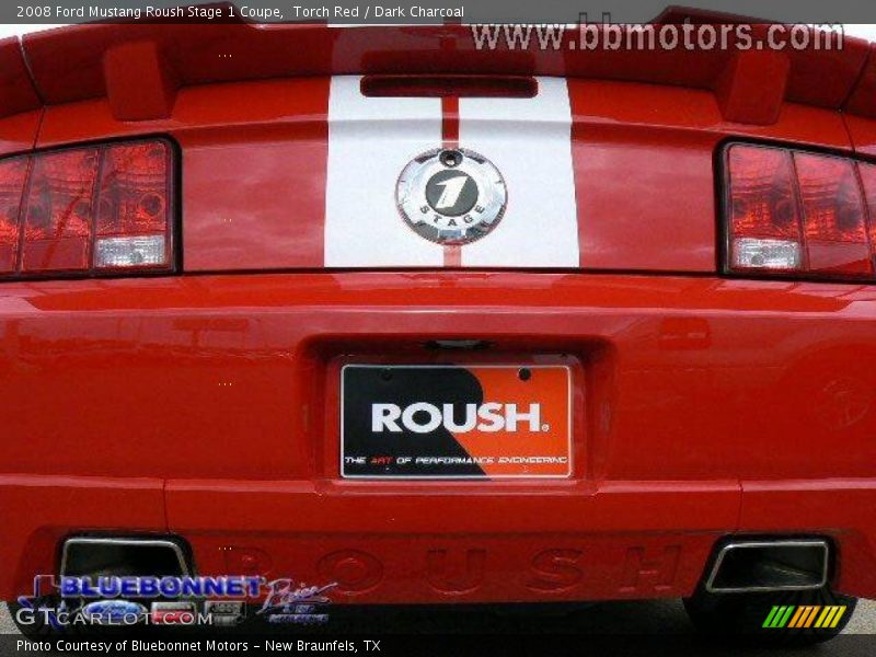 Torch Red / Dark Charcoal 2008 Ford Mustang Roush Stage 1 Coupe